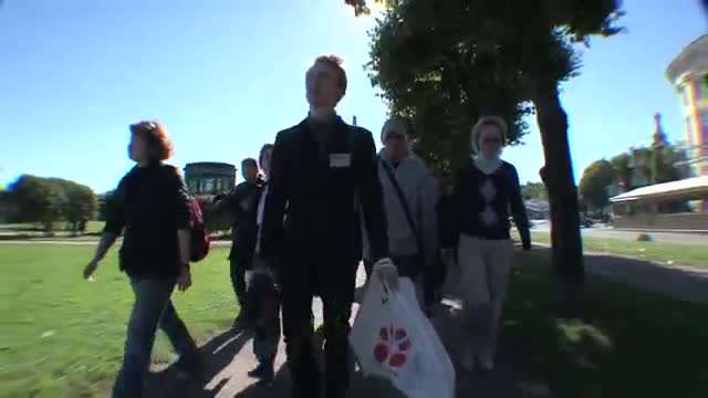 VOA 俄语新闻 · Mass LGBT rally in St. Petersburg (2013-09-06)