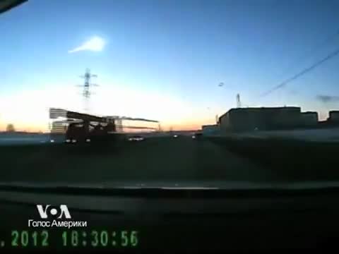 文化科技新闻 · 2013-02-15 - Chelyabinsk meteorite - we are powe