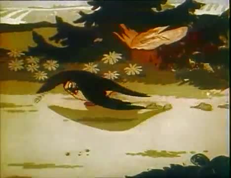 经典动画 · 第59集 · 1946. Лиса и дрозд