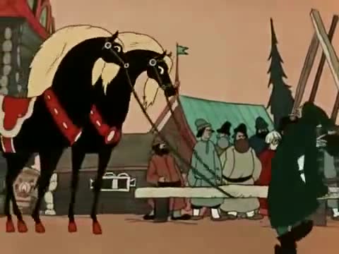 童话故事 · 第15集 · 1947. Конёк горбунок