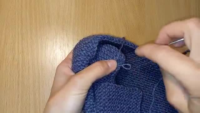 手工教程 · 第33集 · Носки на 2 спицах без шва. Простой спосо